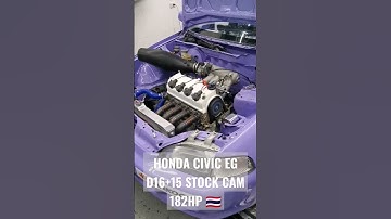 HONDA CIVIC EG D16+15 STOCK CAM 182HP CIRCUIT ONLY #maxxecu #honda #civic #vtec #singlecam