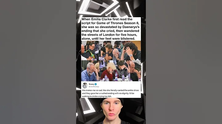 When Emilia Clarke first read the script for Game of Thrones Season 8, she was