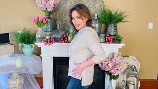 Brushed Heathered Knit Hoodie- Mocha screenshot 4