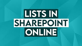 How to Use Lists in Microsoft SharePoint Online - Office 365