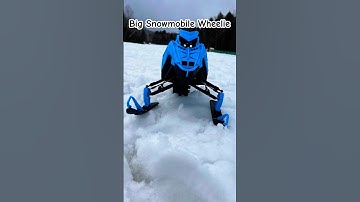 #RC #Polaris #Snowmobile #Wheelie #fast #fun #toy #wild #replica #scale #3d #3dprinted #winter #ice