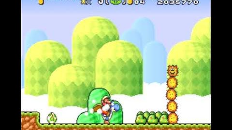 SMW SMB3 Style Hack (2022 Update Luigi Version) Part 9 (Special Zone)