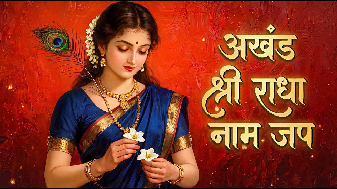 Shri Radha Shri Radha Naam Jap 1008 Baar | श्री राधा श्री राधा नाम जप | Radha Jap  | Vrindavan Tunes