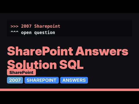 Sharepoint: How can I create an ALIAS in SQL Server to SharePoint connect?