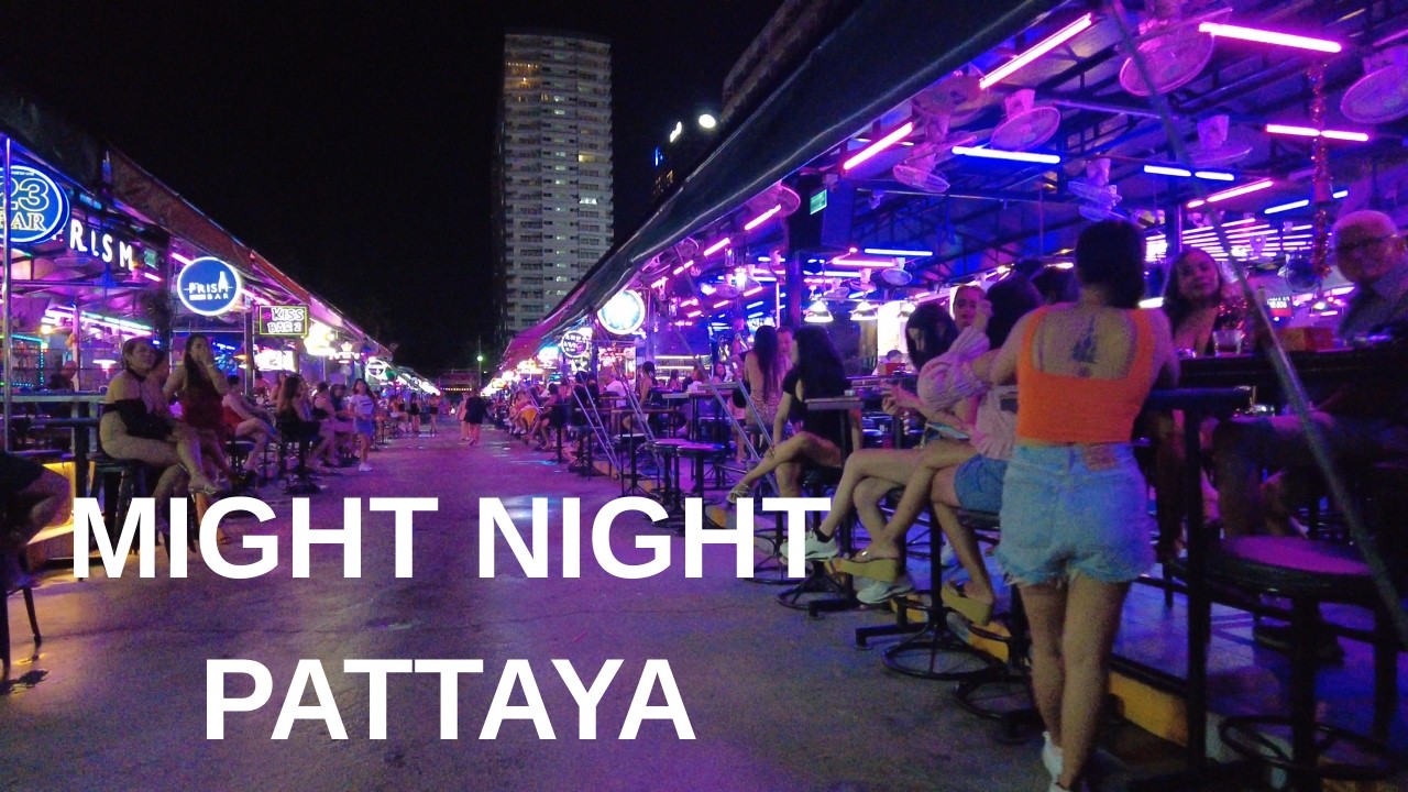 [4K] Central Pattaya During Daytime & Myth Night After Dark - Pattaya Without Limits