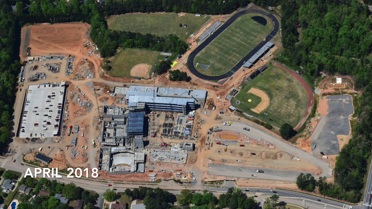 Construction Timeline for Apex High School YouTube