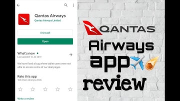 Qantas App review | Qantas App | Qantas | Qantas airways | app review