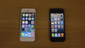 iPhone 5 iOS 7.0.4 Jailbroken vs. iPhone 5 iOS 6.1.4 Jailbroken - Which Is Faster?