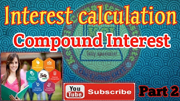 Interest calculation in tally erp9, simple and compound Interest in tally erp 9 in Hindi,
