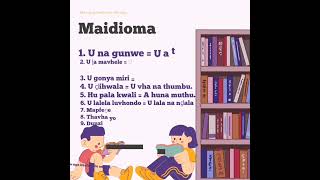 Maidioma Na Thalutshedzo Dzao