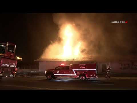 Old Indiana's Chicken & Ribs Restaurant Fire / Riverside 7.10.19