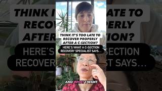 Is it too late for you to recover properly from a c-section? #csectionrecovery #csectionmom #csec