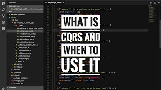 What is CQRS and when to use it?