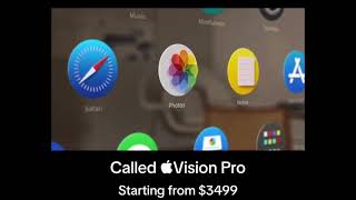 Apple Vision Pro Trailer