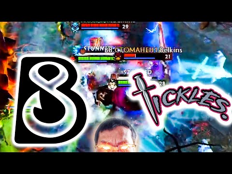 B8 vs TICKLES - DENDI 80min TRY HARD - PINNACLE 25 YEAR CUP