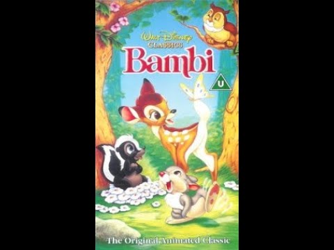 Closing to Bambi UK VHS (1994)