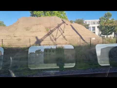 By train from Roosendaal to Riland The Netherlands