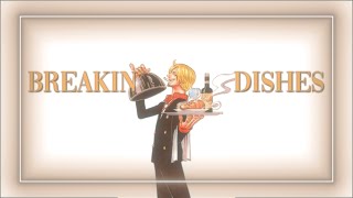Breaking Dishes Black Leg Sanji One Piece Edit Edit Hd60Fps