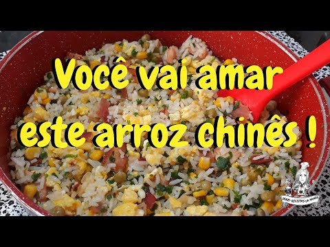 Vídeo: Arroz Chinês