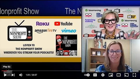 Jennifer Alleva on The Nonprofit Show! Nonprofit's...
