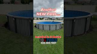 Get a NEW POOL - in 3-4 Hours ! ( Set Up a FREE at Home Pool Consultation! )  630-383-1667 News