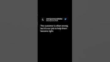 The customers feedback is not always right | @entrepreneursthinks