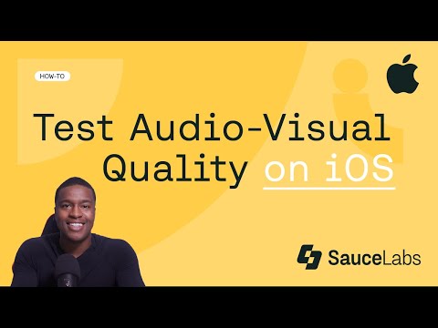 How to Test Audio-Visual Quality on iOS