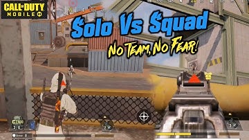 🎯 Solo vs Squad Rank Match – Unbelievable Clutch Moments | COD Mobile Gameplay