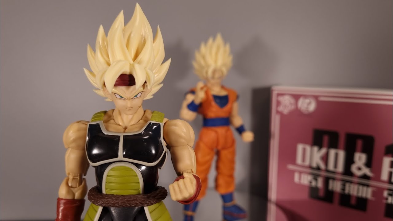 DKO and ReCustom Lost Heroic Soul - 3rd Party Figuarts SSJ SSJ2 Bardock Head Set - Review