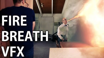 DRAGON BREATH FIRE VFX - Adobe After Effects Tutorial