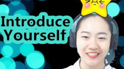 Sentence Structure to Introduce Yourself: Lesson with Joyce