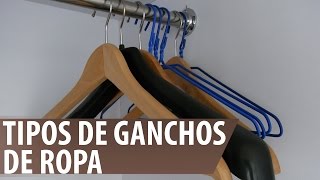 Cuáles son los tipos de ganchos de ropa? - YouTube