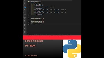 86 Ejercicio practico de Python, funcion año bisiesto