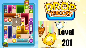 Drop The Cat Level 201 Walkthrough Solution 