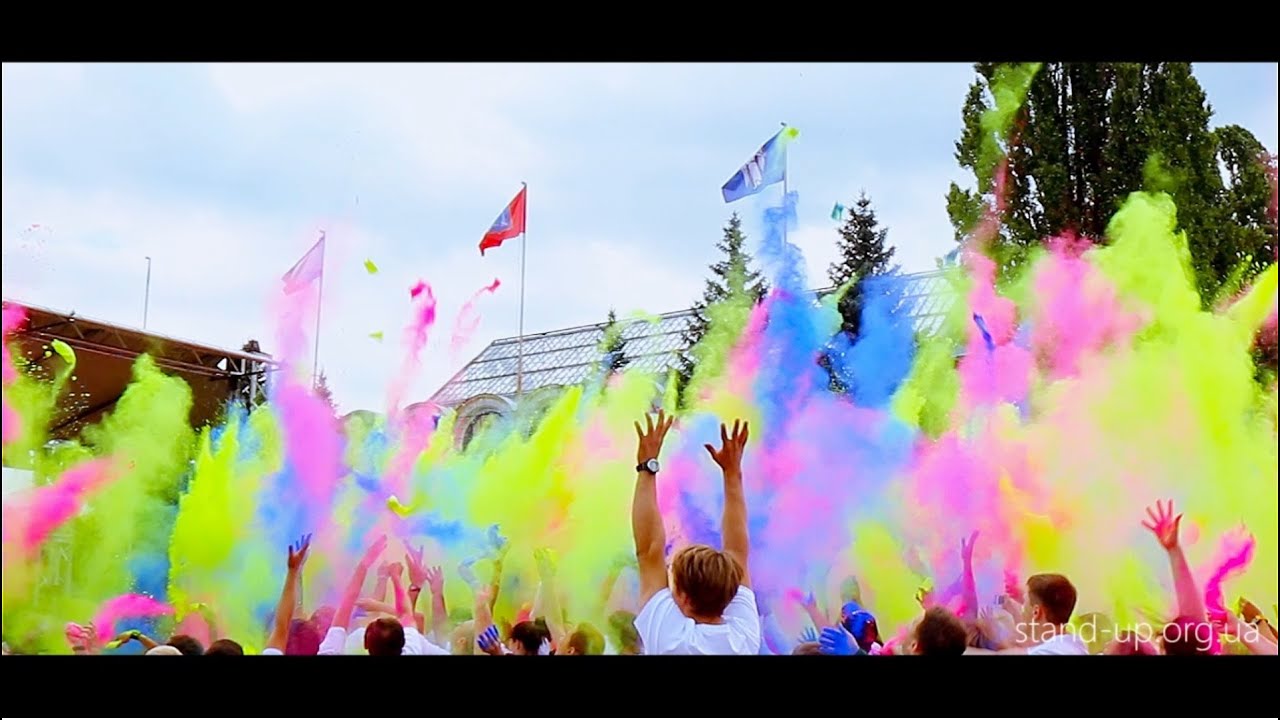 Красочный забег. Kiev Colour Run