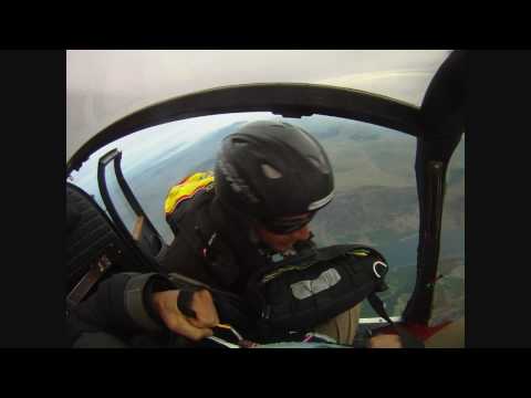 Felix Rodriguez UK inifinate tumble world record attempt. Unedited helicopter helmet footage