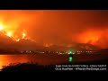 Timelapse Video: Wildfire Spreads Near Portland