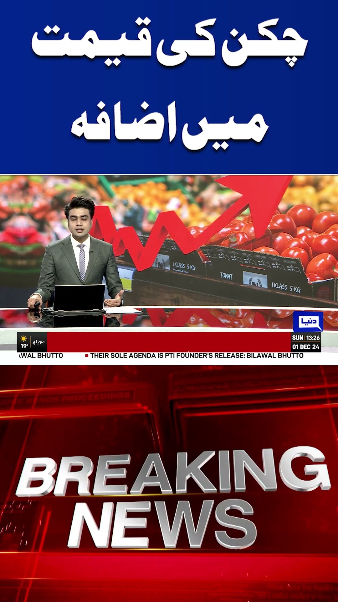 Breaking News! | Chicken Price Shockingly Increased | Latest Price Of Chicken | Dunya News