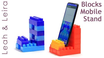 Building Blocks For Kids/Blocks Mobile Stand/Blocks Games/Block Toys/Building Blocks Mobile Stand