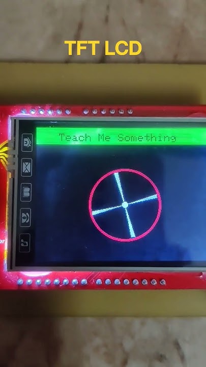 TFT LCD with ESP32 8 bit parallel | TFT LCD animation | Teach me ...