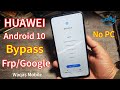 Huawei Android 10 FRP BYPASS WITHOUT PC || Huawei Y9 Prime 2019 STK-L21 Frp Bypass by Waqas Mobile