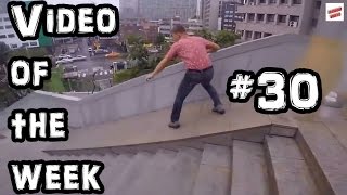 Video of the week 30 - Slide down stairs fail by Random Videos 1,980 views 8 years ago 45 seconds