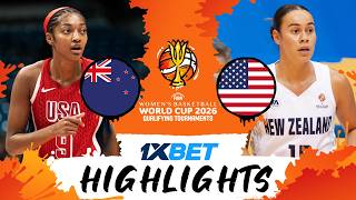 Usa V New Zealand Highlights 2026 Qualifying Tournament