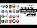 Série B-2021: a mais pesada de todos os tempos com Botafogo, Vasco, Cruzeiro, Coritiba e Guarani