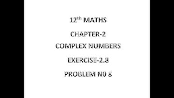 12TH MATHS EXERCISE 2.8 Q.NO-8 #IF Ѡǂ1 IS A CUBE ROOT OF UNITY, SHOW THAT (1-Ѡ+Ѡ²)^6+(1+Ѡ-Ѡ²)^6=128