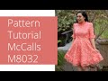 SEWALONG MCCALLS M8032 – How to sew a glamorous full lace dress!