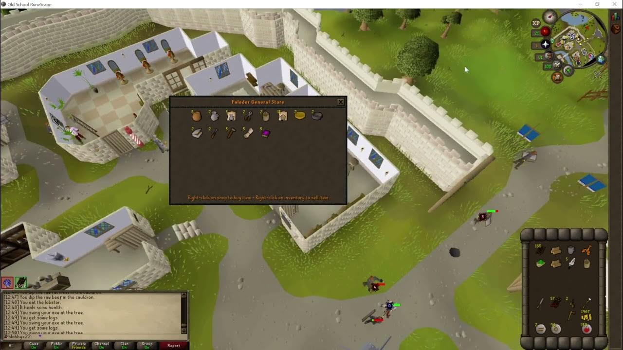 Oldschool Runescape How to get Bucket of Sap YouTube