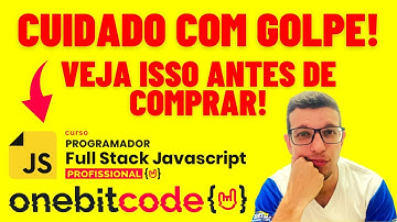 Curso Programador Full Stack JavaScript Realmente Vale a Pena? Onebitcode É Bom?