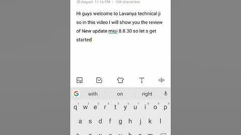 MIUI 10 8.8.30 GLOBAL BETA Update came many bugs are fixed