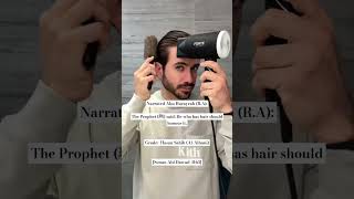 Prophet Muhammad ﷺ said: He who has hair should honour it. #hairstyle